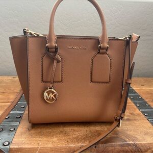 Michael Kors Tan Leather Tote